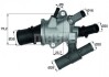 TI16888 Termostat FIAT BEHR підбір по vin на Brocar