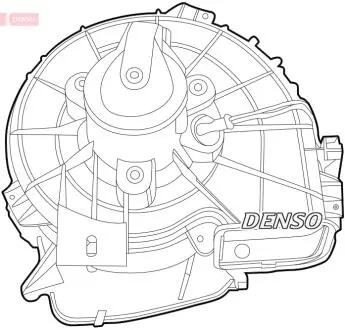 DEA20004 Вентилятор DENSO підбір по vin на Brocar