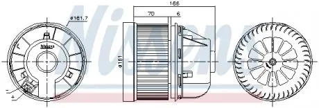 87490 Вентилятор NISSENS подбор по vin на Brocar
