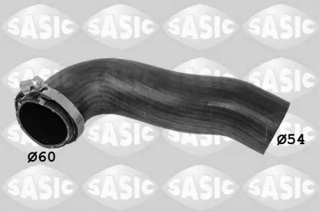 3336187 Патрубок повітряного радіатора AUDI/SEAT/VW 1.6/2.0 TDI SASIC підбір по vin на Brocar