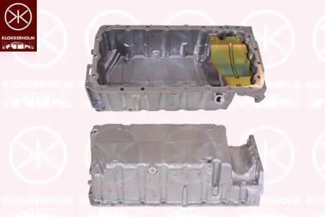 2533473 Масляний піддон 2533473 KLOKKERHOLM KLOKKERHOLM підбір по vin на Brocar