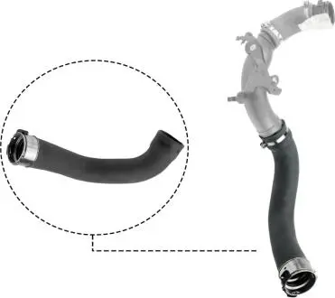 090528 Przewód turbo GATES підбір по vin на Brocar