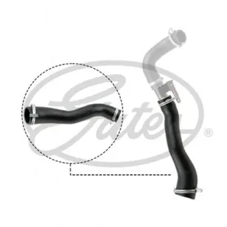 090656 Przewód turbo GATES підбір по vin на Brocar