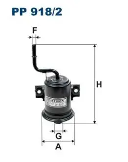 PP9182 Топливный фильтр FILTRON подбор по vin на Brocar