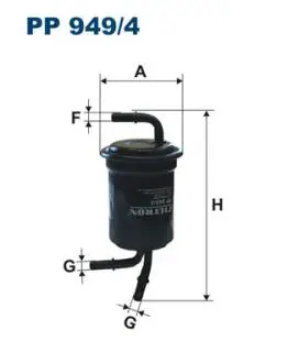 PP9494 Топливный фильтр FILTRON підбір по vin на Brocar