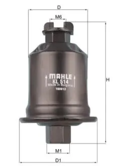 KL513 Фильтр топливный MAHLE / KNECHT подбор по vin на Brocar
