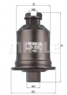 KL514 Фильтр топливный MAHLE / KNECHT подбор по vin на Brocar