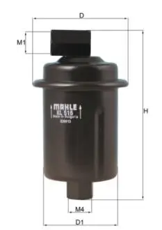 KL516 Топливный фильтр MAHLE / KNECHT підбір по vin на Brocar