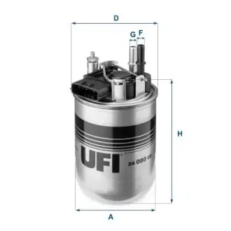 2408000 Фильтр топливный UFI підбір по vin на Brocar