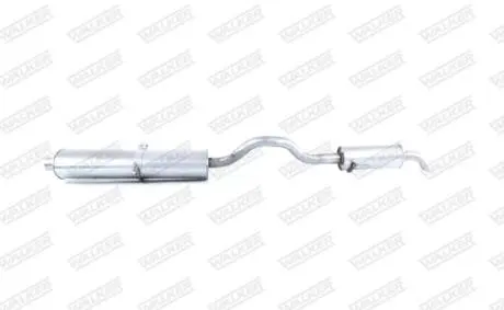 22492 Глушник вихлопних газів кінцевий WALKER підбір по vin на Brocar