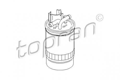 109048 Фильтр топливный TOPRAN подбор по vin на Brocar