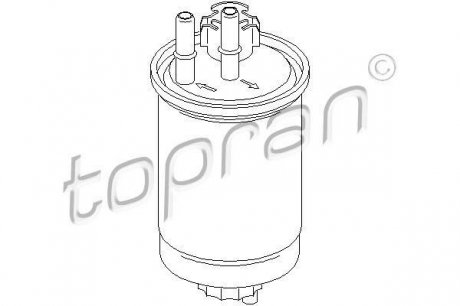 302129 Топливный фильтр TOPRAN підбір по vin на Brocar