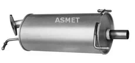 05198 Глушник вихлопних газів кінцевий ASMET підбір по vin на Brocar