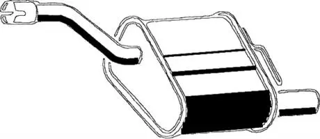 07130 Глушитель выхлопных газов конечный ASMET подбор по vin на Brocar