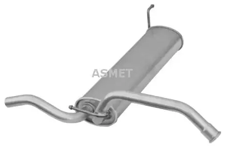 20035 Глушник вихлопних газів кінцевий ASMET підбір по vin на Brocar