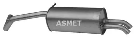 21028 Глушник вихлопних газів кінцевий ASMET підбір по vin на Brocar