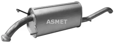 31003 Глушник вихлопних газів кінцевий ASMET підбір по vin на Brocar