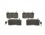 0986424390 Тормозные колодки, дисковые BOSCH підбір по vin на Brocar