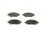 0986424842 Тормозные колодки, дисковые BOSCH підбір по vin на Brocar