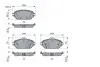 0986494782 Колодки гальмівні дискові BOSCH BOSCH підбір по vin на Brocar