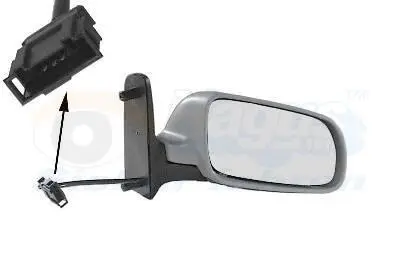 5879818 Наружное зеркало VAN WEZEL подбор по vin на Brocar