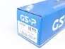 210167 Полуось Citroen Berlingo/Peugeot Partner 1.6/1.9D 96-11 (R) (24x25x868) GSP підбір по vin на Brocar