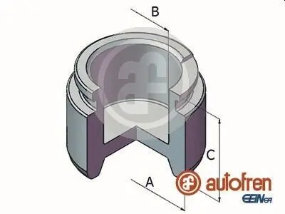 D025328 Поршень AUTOFREN підбір по vin на Brocar