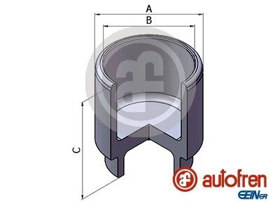 D025414 Поршень AUTOFREN підбір по vin на Brocar