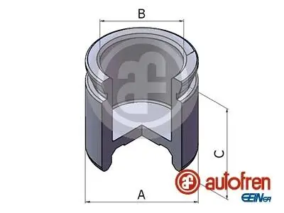 D025450 Поршень AUTOFREN підбір по vin на Brocar
