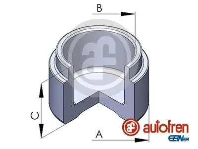 D025481 Поршень AUTOFREN подбор по vin на Brocar