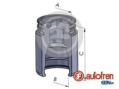 D025624 Поршень AUTOFREN підбір по vin на Brocar
