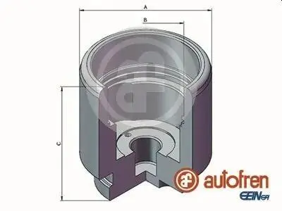 D025644 Поршень AUTOFREN підбір по vin на Brocar