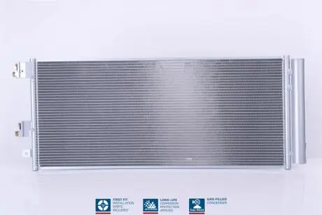 940791 Радіатор кондиціонера NISSENS підбір по vin на Brocar