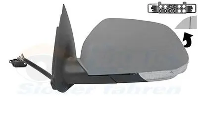 7622817 Наружное зеркало VAN WEZEL підбір по vin на Brocar