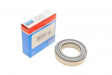 60082Z Подшипник шариковый 6008 2Z 40*68*15 (мет. сальники) SKF підбір по vin на Brocar