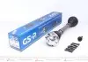 203266 Полуось VW Golf V/Passat 1.9/2.0 TDI 03-10 (R) (36x601) GSP підбір по vin на Brocar