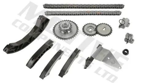 TCK45 Комплект ГРМ (ролик + цепь) HYUNDAI GETZ, I10, I30, MATRIX, KIA CEED, CEED SW, CERATO, PICANTO, PRO CEED, RIO II, VENGA 1.1D-1.6D 10.01- MOTIVE подбор по vin на Brocar