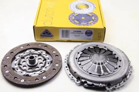 CK9960 Комплект зчеплення Combo 1.3 CDTi 04 - (дв.№2494874 -) (виступ 12 мм)(215mm) NATIONAL підбір по vin на Brocar