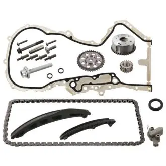 106306 Комплект цепи ГРМ VW Golf V 1.4TSI, 10/03 - 02/09, 90/103/125kw, (z=130/18/36/36) FEBI BILSTEIN подбор по vin на Brocar