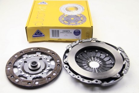 CK9873 Комплект зчеплення Fiesta V/Fusion 1.4 TDCi 01-12 (210mm) NATIONAL підбір по vin на Brocar