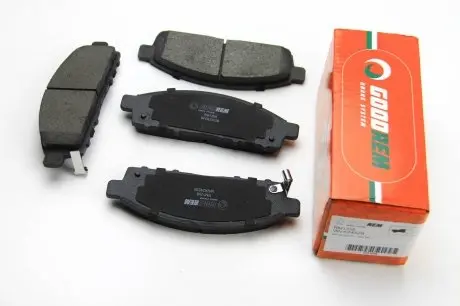 RM1258 Колодки гальмівні передні Mitsubishi L200 05-15 (tokico) GOODREM підбір по vin на Brocar