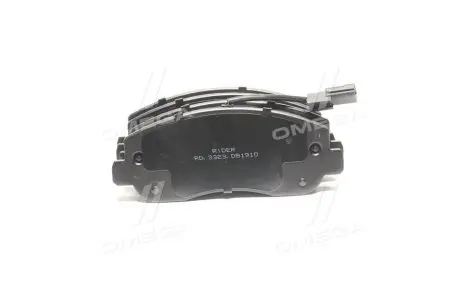 RD3323DB1910 Колодка гальм. диск. RENAULT MASTER 10-передн. (RIDER) RIDER підбір по vin на Brocar