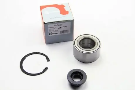 NFB5531 Підшипник маточини перед. Fiesta/Fusion/Focus 98- (+ABS) NFC EUROPE підбір по vin на Brocar