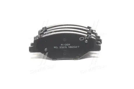 RD3323DB2027 Колодка гальм. диск. SKODA FABIA 07-14 передн. (RIDER) RIDER подбор по vin на Brocar