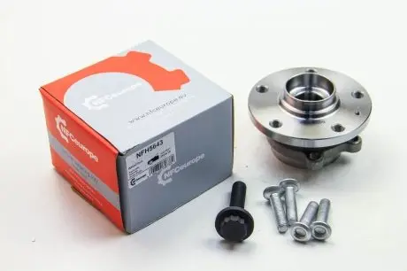 NFH5643 Подшипник ступицы перед. Caddy 04-/Golf 04- (4 болта) NFC EUROPE подбор по vin на Brocar