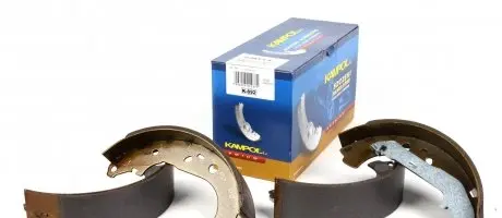 K692 Колодки тормозные (задние) Ford Connect 02- (барабанные) (228x57) KAMPOL подбор по vin на Brocar