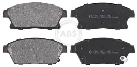 37764 Колодки тормозные пер. Zafira/Astra/Cruze/Volt 09- A.B.S. подбор по vin на Brocar
