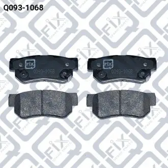 Q0931068 КОЛОДКИ тормозов ЗАДН ДИСК HYUNDAI TUCSON HYUNDAI S Q-FIX подбор по vin на Brocar