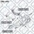 Q0051608 САЙЛЕНТБЛОК ЗАДН ПОПЕРЕЧНОЇ ТЯГИ MAZDA CX-9 TB 200 Q-FIX підбір по vin на Brocar