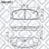 Q0930921 КОЛОДКИ тормозов ЗАДН ДИСК MAZDA 626 GF 97- MAZDA 6 Q-FIX підбір по vin на Brocar